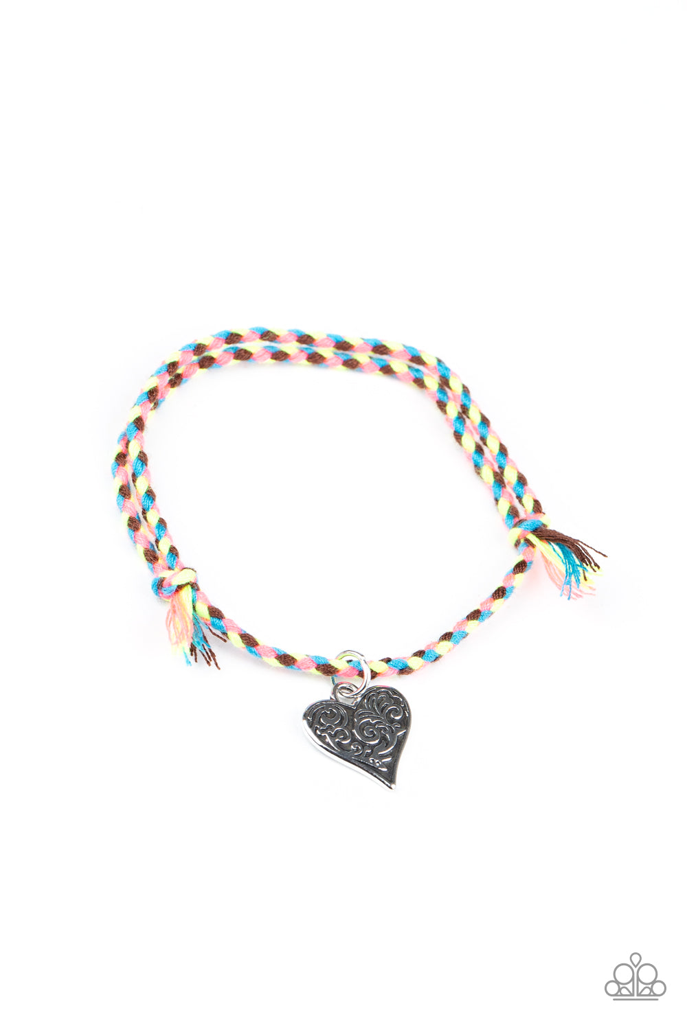 Starlet Shimmers Bracelet Kids Jewelry Heart Charm Bracelet. Free Shipping! (P9SS-MTXX-216XX)