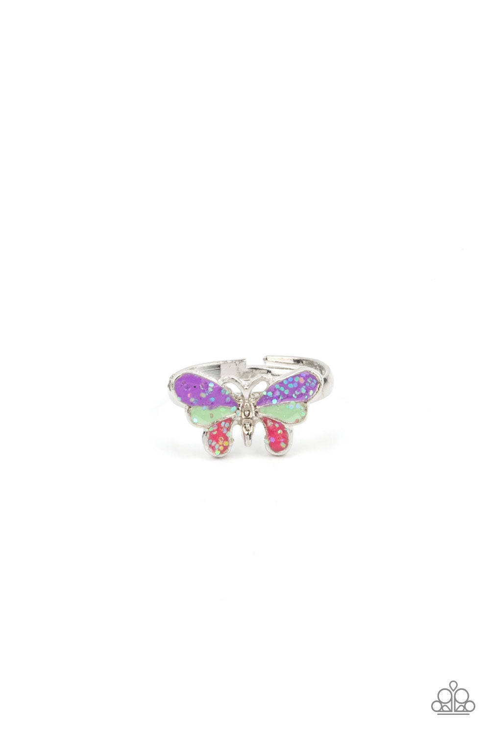 Paparazzi Butterfly Wings Ring Kit for Kids Little Divas (P4SS-MTXX-275XX)