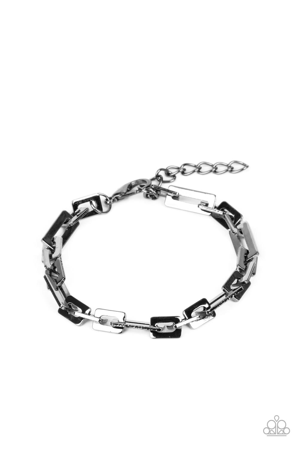 Paparazzi Stratosphere Gear Black Bracelet | Black Metal | Subscribe & Save! #P9MN-URBK-048DC