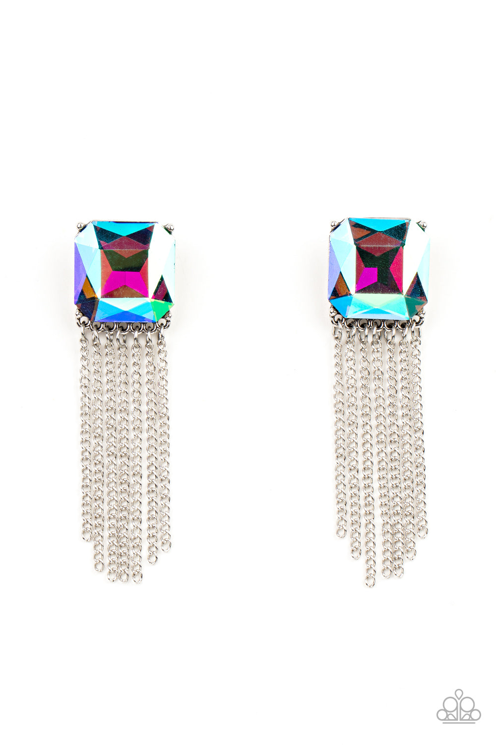 Supernova Novelty Multi Earrings Paparazzi Accessories UV Shimmer. #P5PO-MTXX-065XX. Free Shipping!