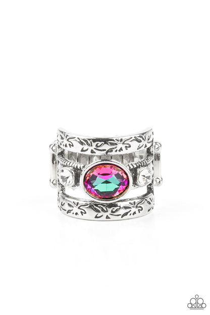 Paparazzi The GLEAMING Tower Purple Ring. #P4RE-PRXX-124XX. Get Free Shipping