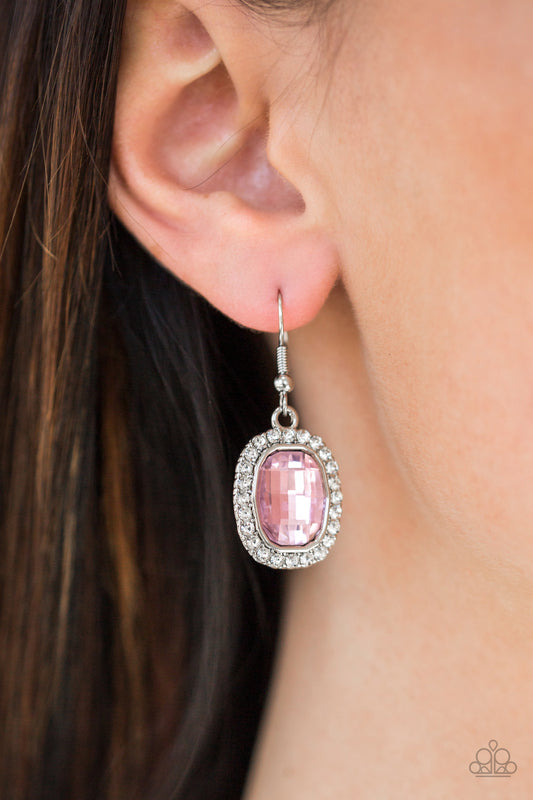 Paparazzi The Modern Monroe - Pink Earrings #P5RE-PKXX-142XX