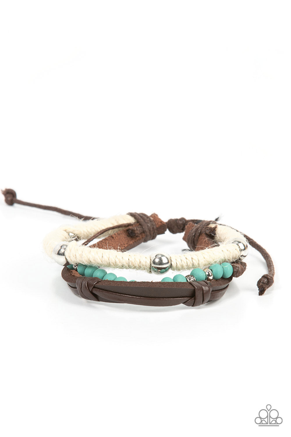 Paparazzi Timber Trail Blue Bracelet. Subscribe & Save. #P9UR-BLXX-210XX. Urban Bracelet