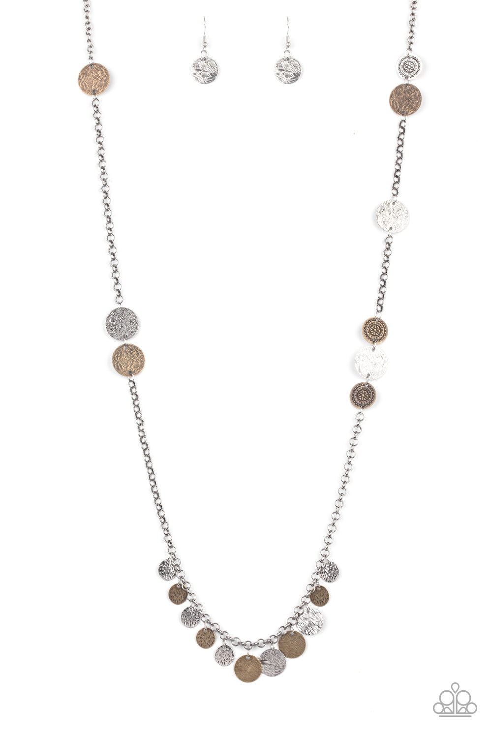 Paparazzi Necklace ~ Trailblazing Trinket - Multi