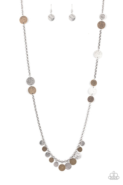 Paparazzi Necklace ~ Trailblazing Trinket - Multi