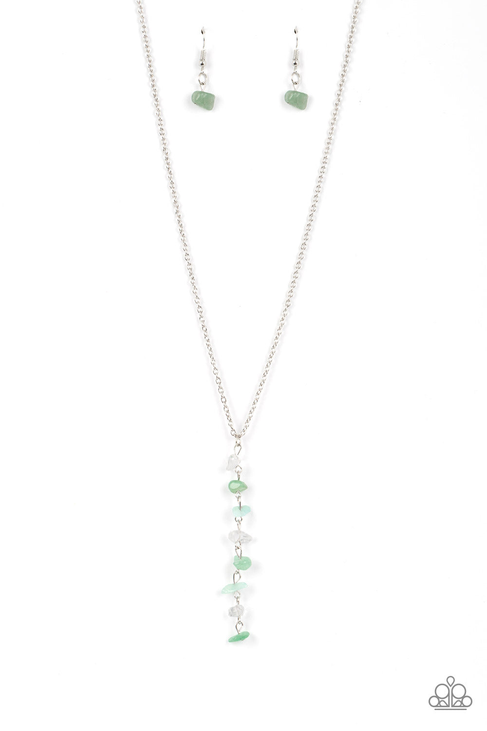 Paparazzi Tranquil Tidings Green Necklace. Get Free Shipping. #P2DA-GRXX-113XX