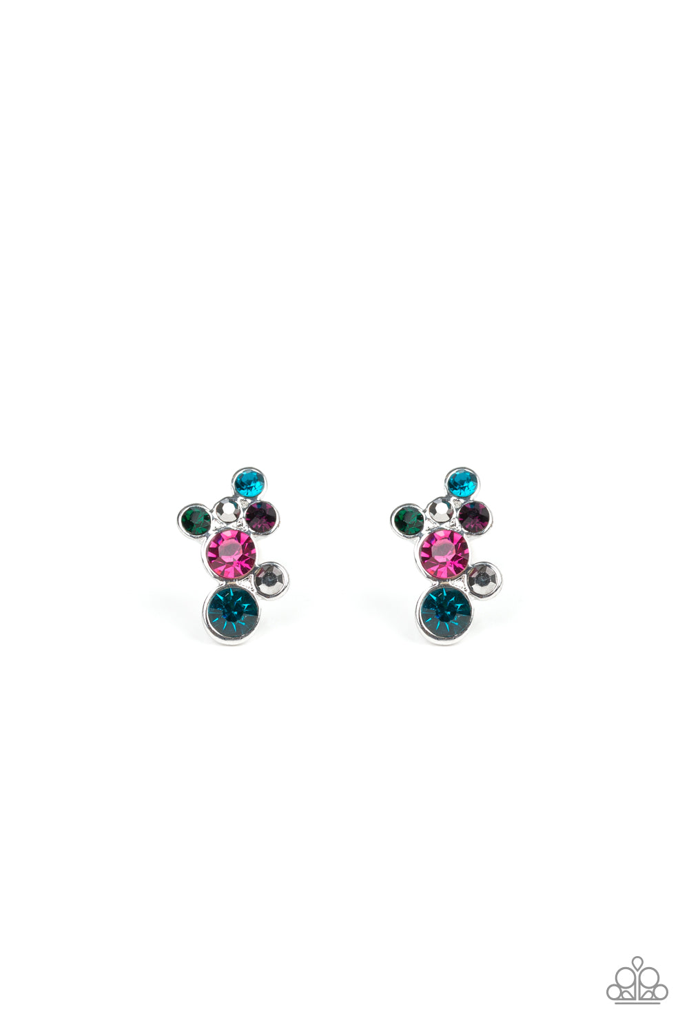 Paparazzi Treasure Treat - Multi Colored Stud Earring