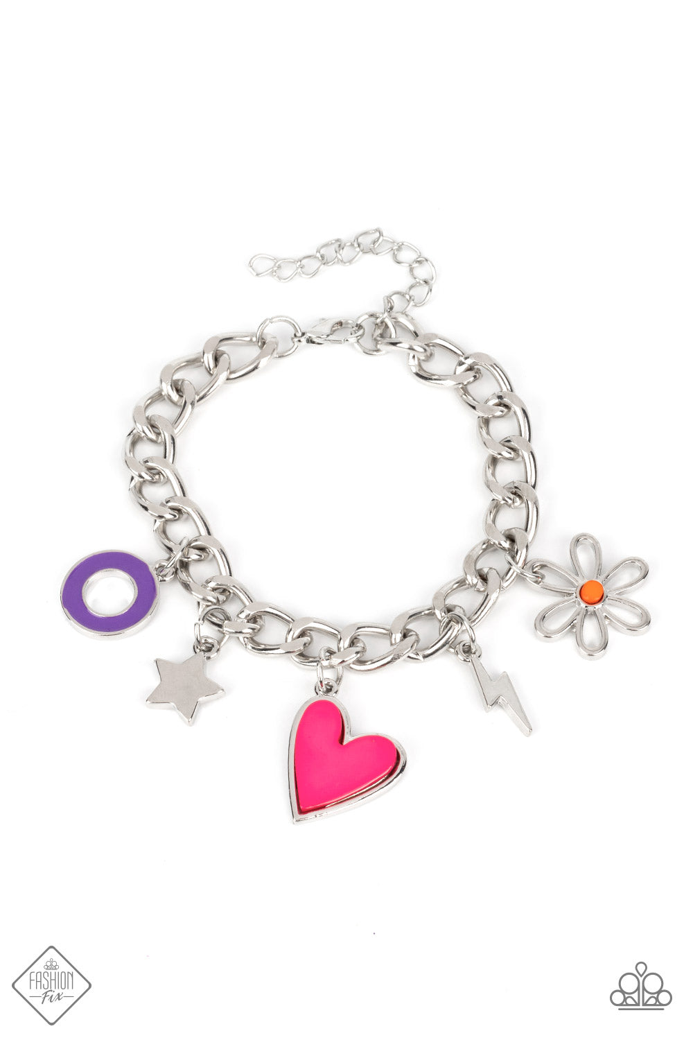 Paparazzi Turn Up the Charm Multi Bracelet. #P9WH-MTPK-150JJ. Subscribe & Save.