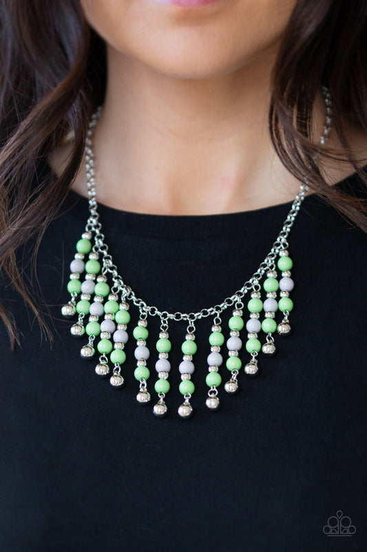 Paparazzi Necklace ~ Your SUNDAES Best - Green